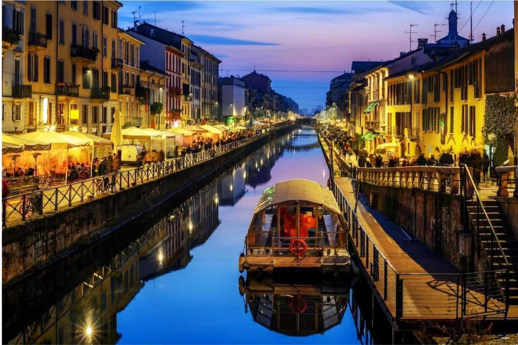 Ferienwohnung Navigli Charming Flat Mailand Exterior foto